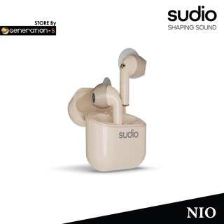 ภาพขนาดย่อของภาพหน้าปกสินค้าSUDIO หูฟังไร้สายบูลทูธ รุ่น Sudio Nio - สีครีม จากร้าน gen_s_audio บน Shopee