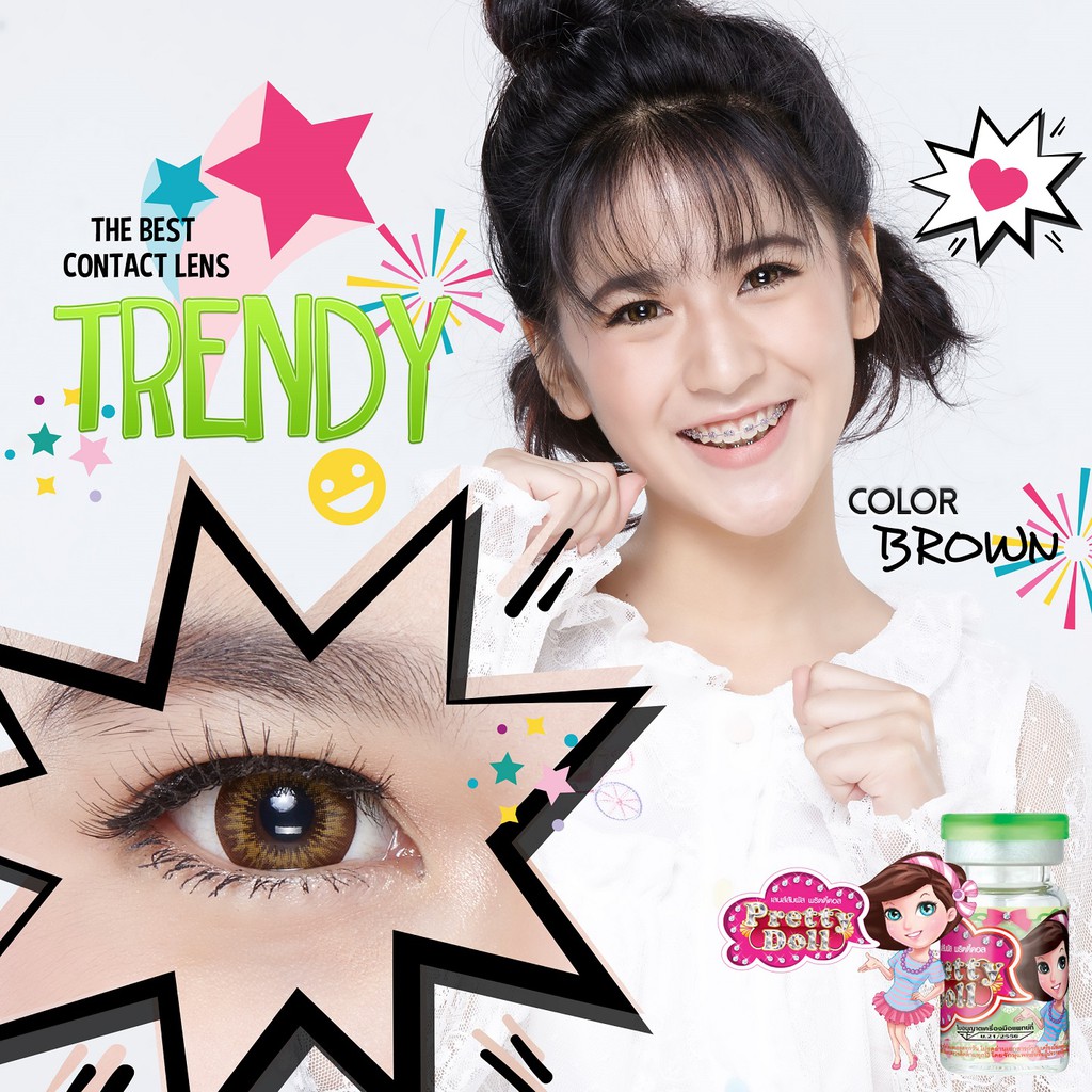 cod-คอนแทคเลนส์-contactlens-สายธรรมชาติ-รุ่น-trendy-สายตา-ปกติ-prettydoll-0-00-ถึง-6-00-เลนส์นิ่มใส่สบายตา-แถมตลับ