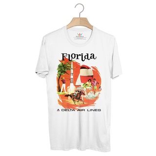 BP118 เสื้อยืด Retro City : Florida