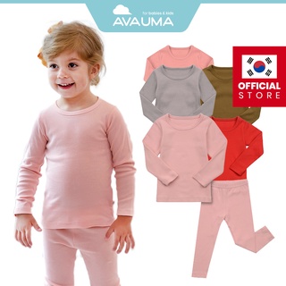 Avauma ชุดนอนผ้าฝ้าย แขนยาว 3M-7 Years สําหรับเด็กวัยหัดเดิน 21 Color_2