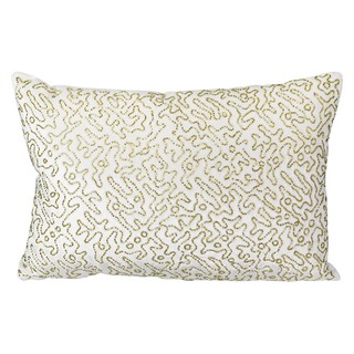 หมอน หมอนอิง MOON 14X20 นิ้ว สีทอง HOME LIVING STYLE CUSHION HOME LIVING STYLE MOON 14X20" GOLD