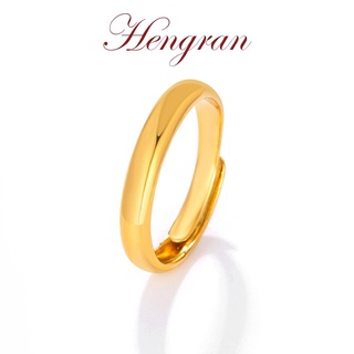 ภาพหน้าปกสินค้าHengran แหวนแฟชั่นเกาหลี ทอง18K เพชร ผู้หญิง 67GR ที่เกี่ยวข้อง