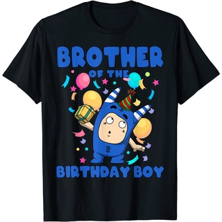 เสื้อยืดวินเทจOddbods เสื้อยืดแฟชั่น พิมพ์ลาย Pogo Brother of the Birthday สําหรับเด็กผู้ชาย ผู้หญิง อายุ 1-12 ปีS-4XL