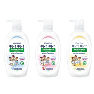 (3 สูตร) Kirei Kirei Antibacterial Body Wash คิเรอิคิเรอิ แอนตี้แบคทีเรีย บอดี้ วอช ผลิตภัณฑ์ครีมอาบน้ำ 500 มล.