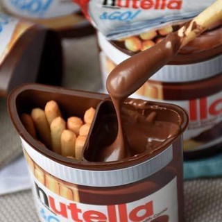 🔥(ถูกที่สุด พร้อมส่ง)🔥Nutella&goนูเทลล่า โกบิสกิตแท่งจิ้มช็อคแลตแท้