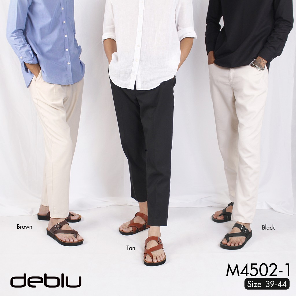 deblu-รองเท้าแตะเดอบลู-หูหนีบเพื่อสุขภาพ-รองเท้าลำลองผู้ชาย-รุ่น-m4502-1