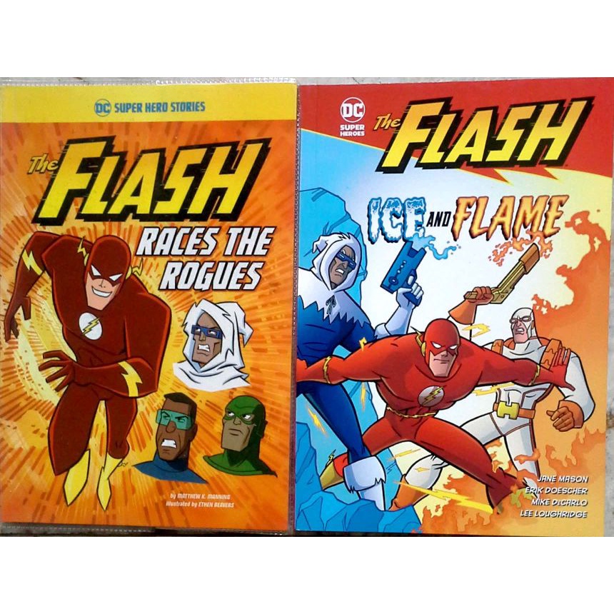 Super Hero Flash หนังสือมือสอง ปกอ่อน Shopee Thailand