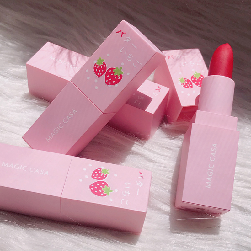 lipstick-ลิปสติก-magic-casa-สีส้มอิฐ-6สี