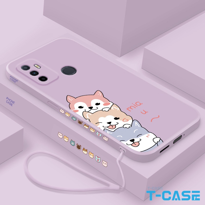 เคส-oppo-a53-เคส-oppo-a54-เคส-oppo-a55-silicone-soft-case-lovely-dog-case-tgg