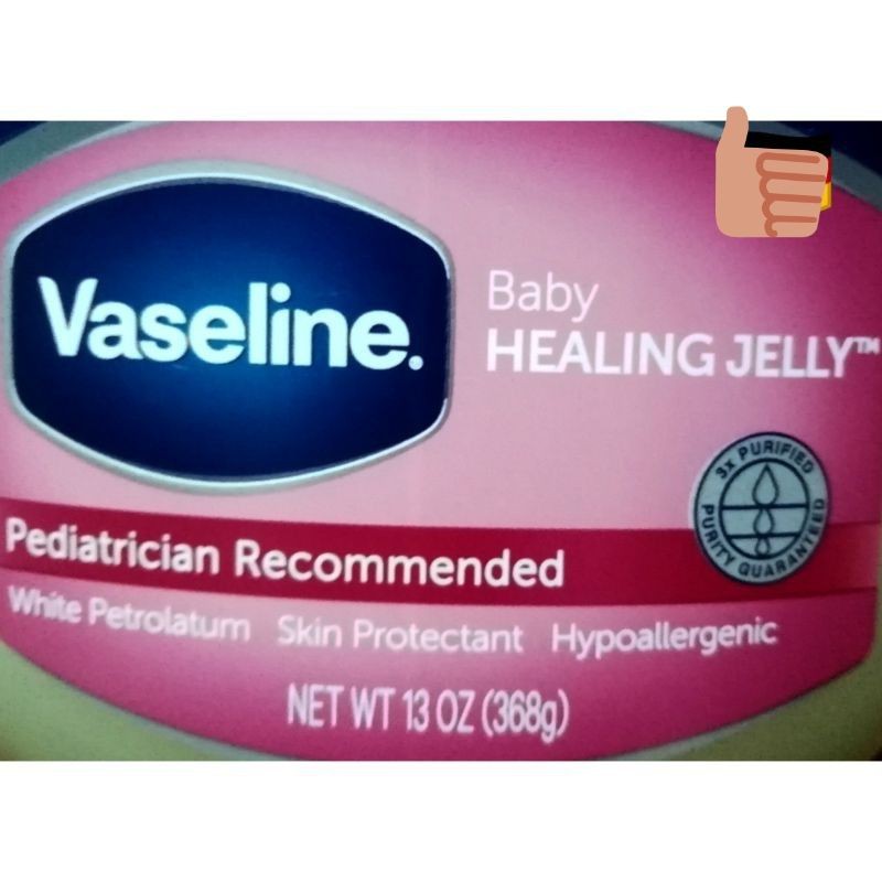 vaseline-baby-healing-jelly-ขนาด-จัมโบ้-368-กรัม-ผลิตภายใต้มาตรฐาน-usa