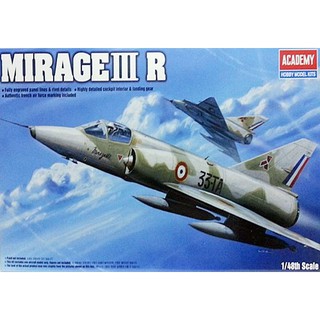 โมเดลประกอบ Academy Model 1/48 AC12248 (1630) MIRAGE IIIR