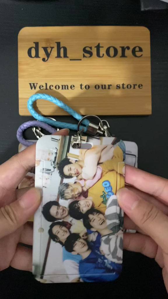 พวงกุญแจ-กระเป๋าใส่นามบัตร-โฟโต้การ์ด-บัตรรถบัส-บัตรประชาชน-บัตรรถบัส-แบบดึงดึง-น่ารัก-สําหรับนักเรียน-got7-2022