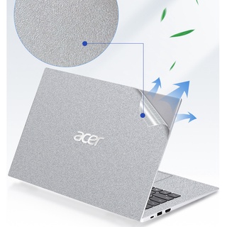 สติกเกอร์ไวนิลใส สีเงิน สีดํา สําหรับโน้ตบุ๊ก แล็ปท็อป Acer Nitro 5 Swift 3 Swift go Aspire 3 Aspire 5 SF314-42 SF314-57G AN515-45 SFG14-41