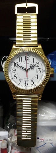 ภาพขนาดย่อของภาพหน้าปกสินค้านาฬิกาแขวนผนัง แบบ ข้อมือ สีทอง จากร้าน psrmarket บน Shopee