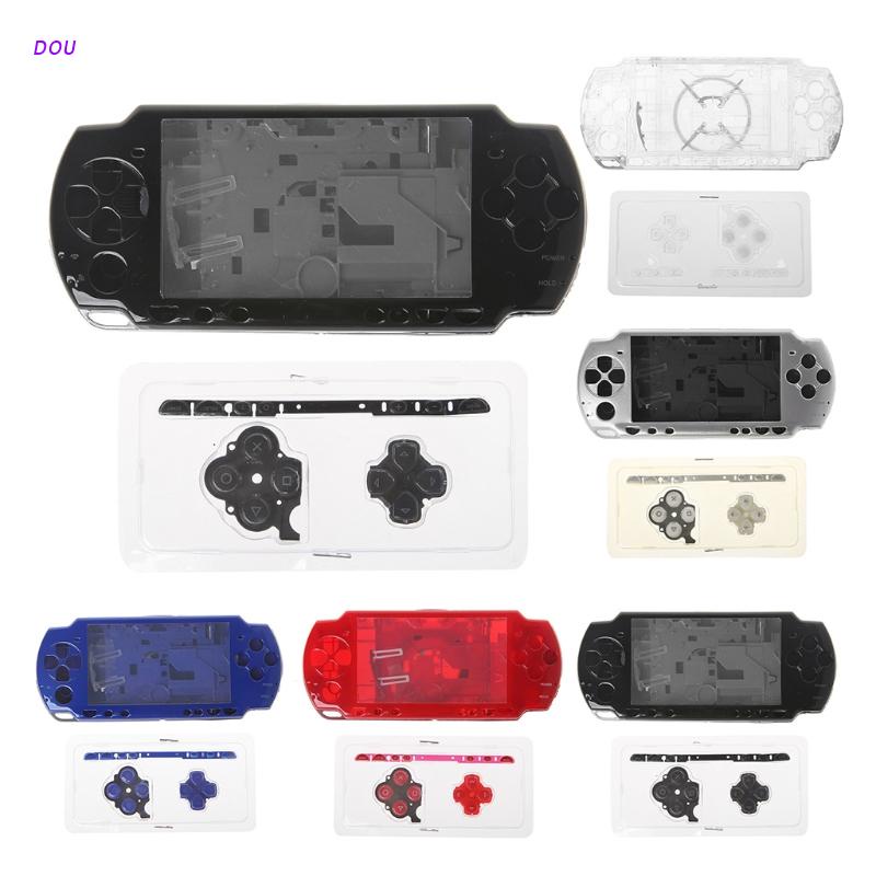 dou-เคสพร้อมปุ่มกดสําหรับ-so-ny-psp2000-psp2006-psp3000console