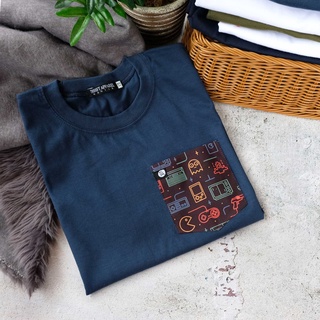 เสื้อยืดผ้าฝ้ายพิมพ์ลายขายดี ☇✆Gamer Pocket Tee | Thrift Apparel T-Shirt