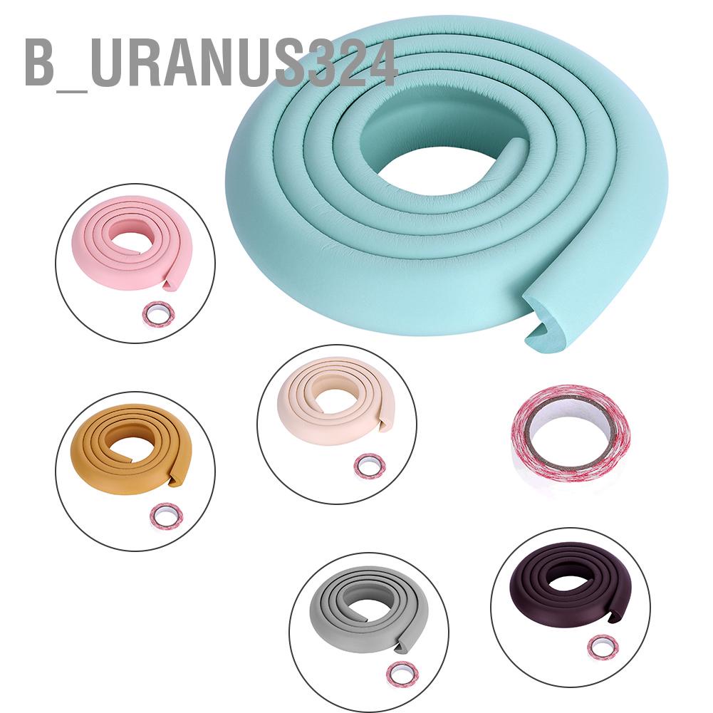 b-uranus324-ยางกันชนขอบมุมโต๊ะเพื่อความปลอดภัยของเด็ก-มุมโต๊ะป้องกันความปลอดภัยสำหรับเด็ก-แบบโฟมยางหนานุ่ม-แถมฟรี-เทปกาว-2-เมตร