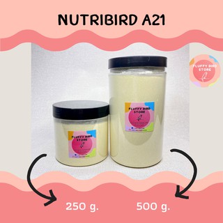 💕NutriBird A21💕 อาหารลูกป้อน สำหรับลูกนกทุกสายพันธุ์เนื้อละเอียดกลิ่นหอมม🥰🥰