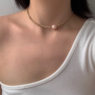 LUCID DREAM - 18K Gold necklace สร้อยทองมุก