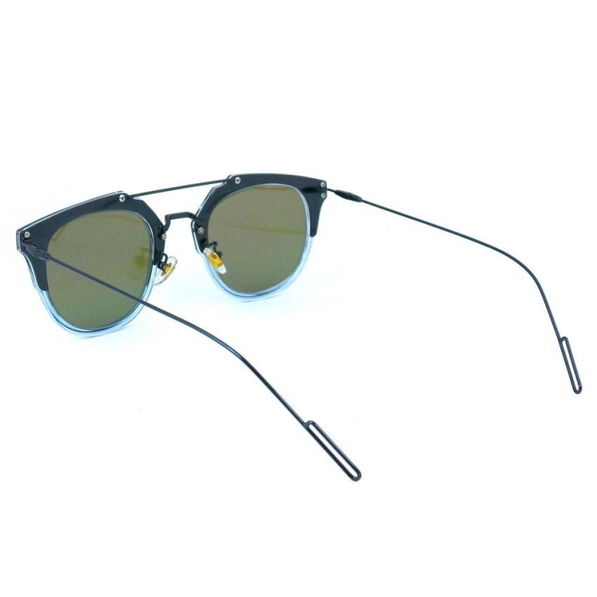 sun-glasses-แว่นกันแดด-แฟชั่น-รุ่น-uv-1002-สีน้ำเงิน-เลนส์ปรอดเงิน