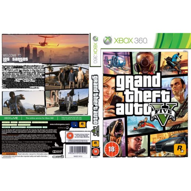 แผ่นเกมส์-gta-v-เกมส์นี้ใช้กับเครื่อง-xbox360แบบแปลง