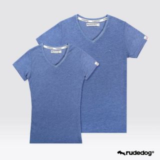 Rudedog เสื้อยืด ชาย/หญิง รุ่น V- Expert สีดิฟซี (ราคาต่อตัว)