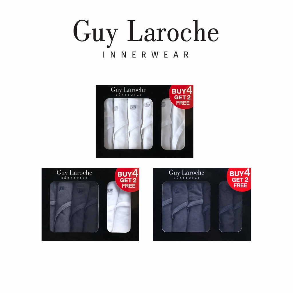 ภาพหน้าปกสินค้าGuy Laroche กางเกงในกีลาโรช รุ่น PACK 6 ชิ้น Cotton spandex (JUS4905R2)