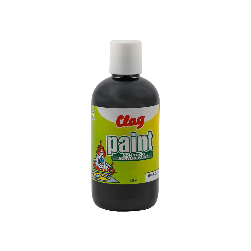 Clag Paint (BLACK) - เคร้ค เพ้นท์ (สีดำ) สีอะครีลิคไร้สารเคมี เหมาะ ...