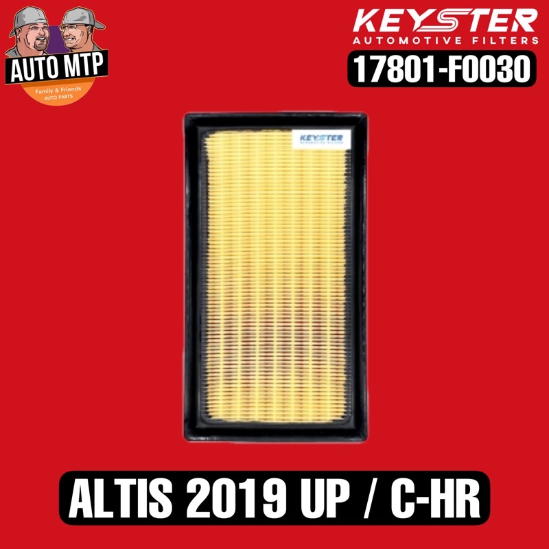 key-ster-กรองอากาศ-c-hr-altis-2019-up-เกรด-oem-เบอร์-17801-f0030