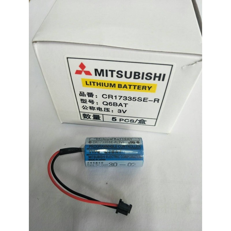 ลิเธี่ยม-แบดเตอรี่-mitsubishi-cr17335se-r-lithium-battery-3v-สินค้าใหม่ที่ไทยพร้อมส่ง