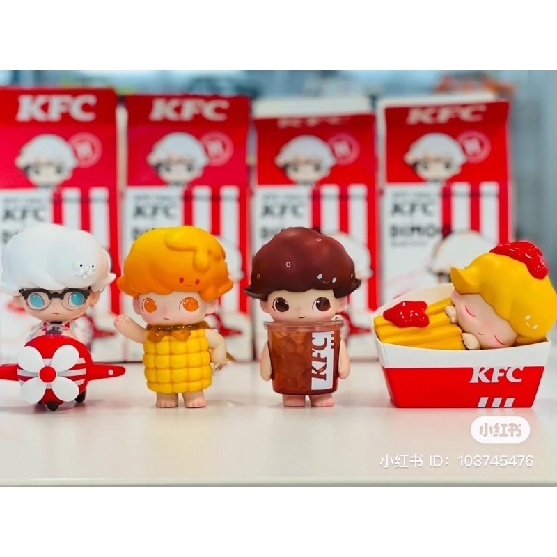 พร้อมส่ง DIMOO X KFC ครบรอบ 35 ปี น้องน่ารักมาก มีทั้ง 7 แบบ ลุ้นตัวลับ ...