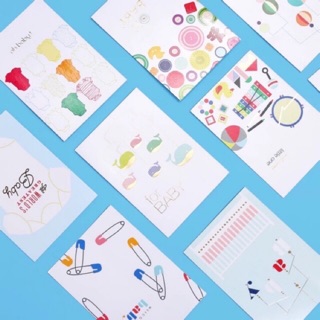 การ์ดอวยพรเด็กแรกเกิด New born baby congratulation cards 10 แบบ