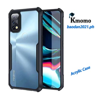 เคสอะคริลิคใส TPU แบบแข็ง กันกระแทก สําหรับ Realme C25 C25s C15 C12 C11 C21 C20 C20A C17 Narzo 30A X3 X50 Pro 2021