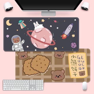 แผ่นรองเมาส์ลายน่ารักๆ Cartoon Mouse Pad ขนาดใหญ่ หลายลาย หลายขนาด แผ่นรองเมาส์