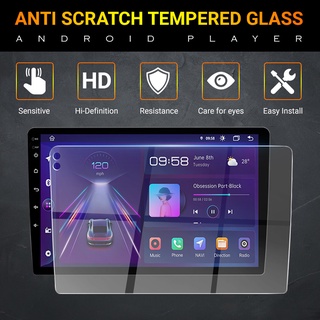 สินค้า กระจกนิรภัย ป้องกันแสงสะท้อน GPS ขนาด 9 นิ้ว และ 10 นิ้ว สําหรับเครื่องเล่น Android ในรถยนต์