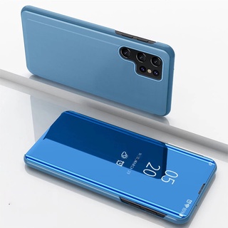 เคสโทรศัพท์มือถือหนังแข็ง ฝาพับแม่เหล็ก กันกระแทก พร้อมขาตั้ง สําหรับ Samsung Galaxy S22 S21 Ultra S21 FE S 22 Plus S22+ M52 5G