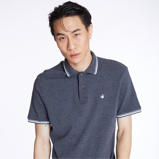 BODY GLOVE Mens STRIPE POLO เสื้อโปโลผู้ชาย สีเทาเข้ม-21