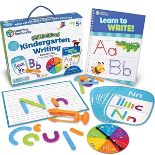 Learning Resources Skill Builders! 🇺🇸💯Kindergarten Writing - 38 Piece Activity Set Ages 5+ ชุด การเขียนระดับอนุบาล