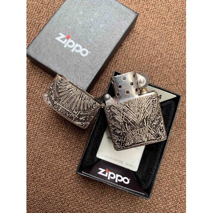 ไฟแช็ค-zippo-กันลมกันน้ำไฟแช็กน้ำมันก๊าด