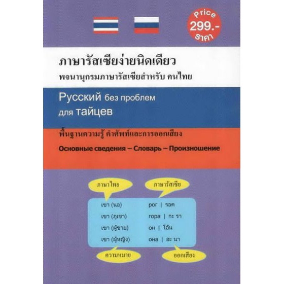 dktoday-หนังสือ-ภาษารัสเซียง่ายนิดเดียว-พจนานุกรมภาษารัสเซียสำหรับคนไทย