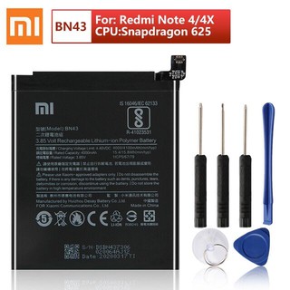 แบตเตอรี่ Xiaomi Redmi Note 4 Redmi Note 4X 3G + Standard Edition Redrice Hongmi แบตเตอรี่โทรศัพท์ 4000mAh