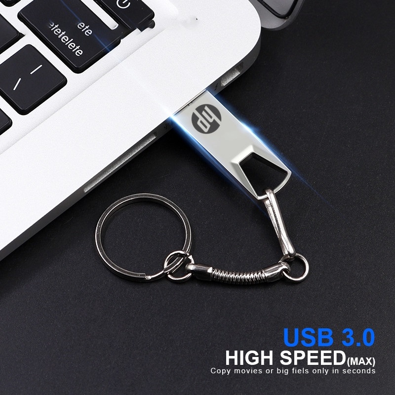 ภาพสินค้าแฟลชไดรฟ์ USB กันน้ำ ความเร็วสูง 2 Tb Hp จากร้าน qkh666th บน Shopee ภาพที่ 4