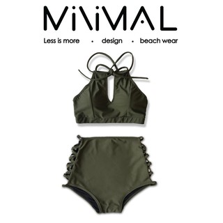 minimal swimsuit bikinivintage ชุดว่ายน้ำผู้หญิง