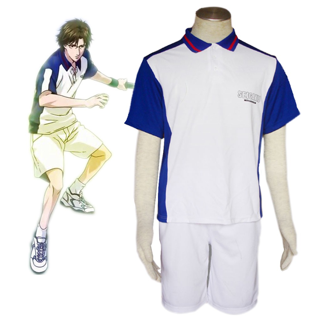 อะนิเมะthe-prince-of-tennis-seigakuทีมเทนนิสเครื่องแต่งกายคอสเพลย์เครื่องแบบกีฬาย์