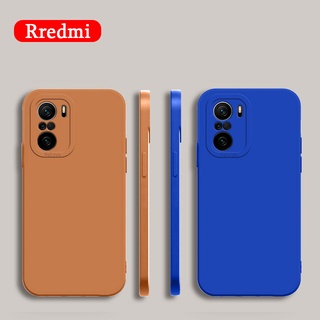 เคส ซิลิโคนนุ่มเคสป้องกันขอบสี่เหลี่ยมกล้องแองเจิลอายกันกระแทกสี Redmi Note 11 11s 10 10s 9 9s 8 Pro 4G 5G 2022