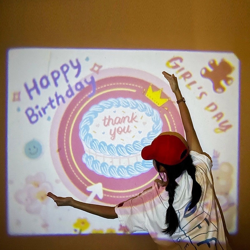 โคมไฟโปรเจคเตอร์-ฉายรูป-happy-birthday-สไตล์เกาหลี-สร้างสรรค์-สําหรับตกแต่งห้องนอน-ปาร์ตี้วันเกิด