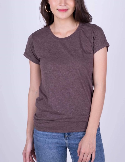 เสื้อยืด-คอกลม-ท้อปดราย