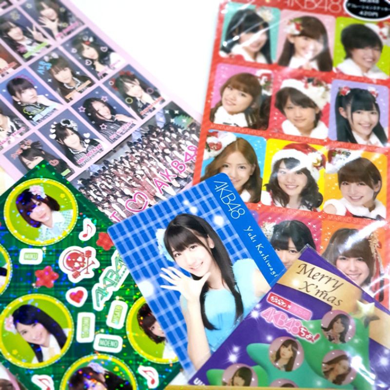 new-arrival-akb48-decoration-stickers-collection-สติ๊กเกอร์ตกแต่งสุดน่ารักจาก-เอเคบี48