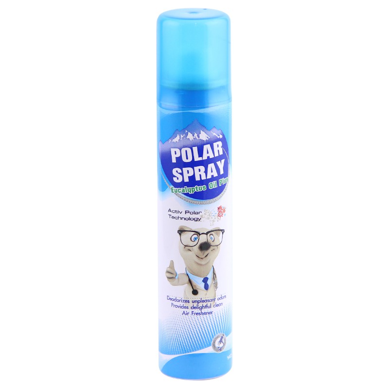 ภาพสินค้าPolar Spray สเปรย์ปรับอากาศกลิ่นยูคาลิปตัส 80 ml. / 280 ml. จากร้าน mmpharmacy บน Shopee ภาพที่ 2