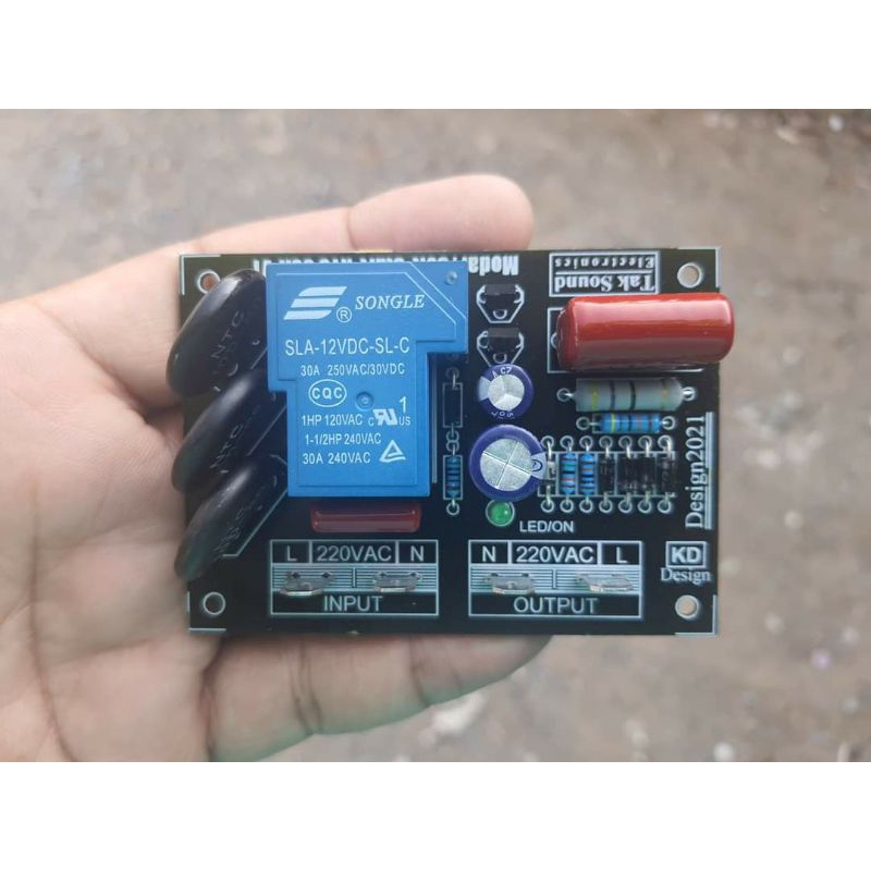Soft Start Modal NTC 30A-V1 ซอฟสตาร์ทสำหรับ ขยายเสียง Power Amp ...